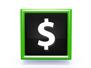 Obraz premium money pointer icon on white background