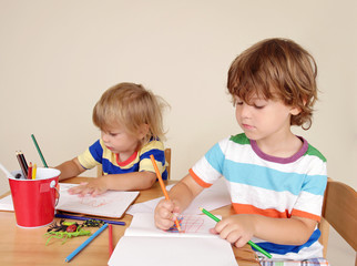 Kids Children Drawing Art