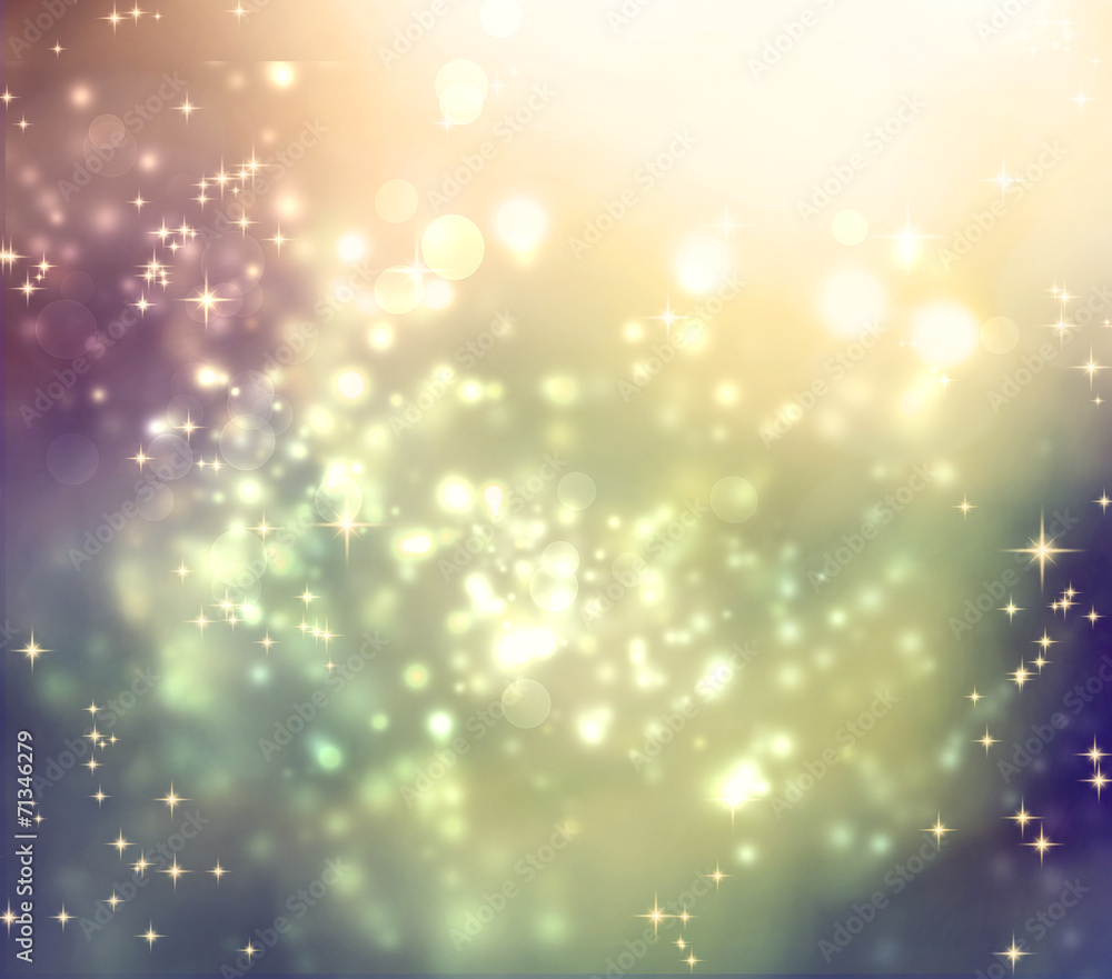 Aufkleber mixed colored abstract shiny light gradient background