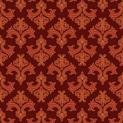 Red and Gold Gothic Pattern