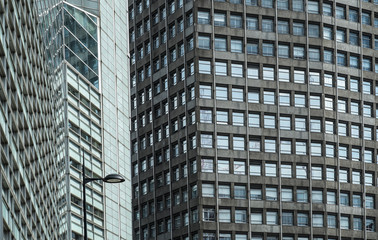 Fototapeta premium Modern Skyscrapers in Victoria London