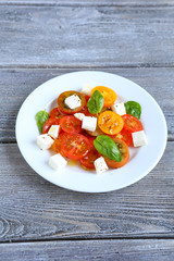 cherry tomato salad with feta
