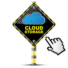 CLOUD STORAGE ICON