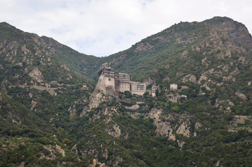 Fototapeta na wymiar Athos monastery