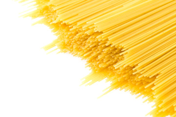 Pasta isolated on white background