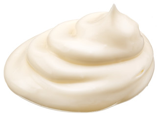 Handful of mayonnaise.