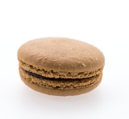 Macaroons isolated on white