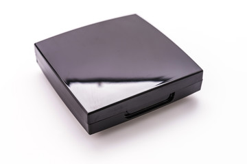 Fototapeta premium Powder face cosmetic isolated on white background