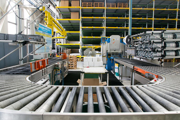 Assembly roller line