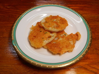レンコンのチーズ焼き