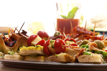 served  delicious appetizer