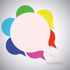 Colorful Speech Bubbles