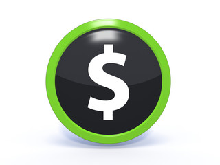 Obraz premium money circular icon on white background