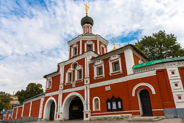 Fototapeta na wymiar Зачатьевский Монастырь.