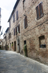 Fototapeta na wymiar Buonconvento (Tuscany, Italy)