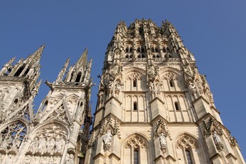 Cathedral of Rouen in Normandy, France