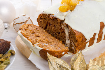 French Christmas cake