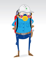 Industry worker uniform