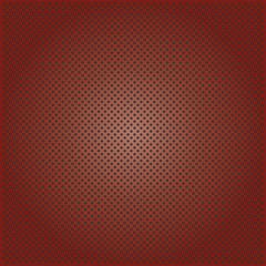 Metal perforated texture brown background