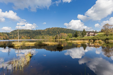 Fototapeta na wymiar lac des Vosges