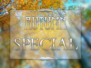 Autumn Special Glas