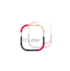 Minimal font or letter logo design