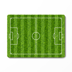 Green grass soccer field © piai