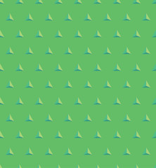 Green seamless triangle pattern