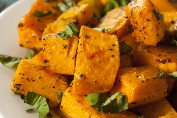 Organic Baked Butternut Squash