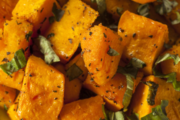 Organic Baked Butternut Squash