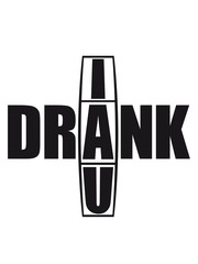 Drink Drank Drunk Logo Design
