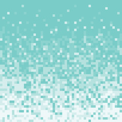 Blue pixel art vector background