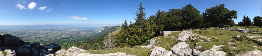 Fototapeta na wymiar Mont Salève im Département Haute-Savoie