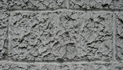 Rough gray concrete wall texture
