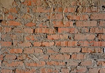Старая кирпичная стена