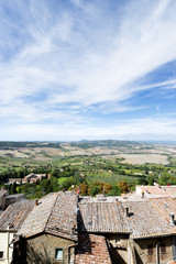 Fototapeta na wymiar Landscape Montepulciano
