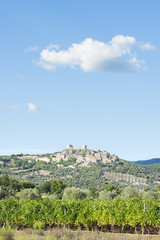 Fototapeta premium View to Montemassi Tuscany