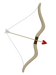 bow and arrow, cupid