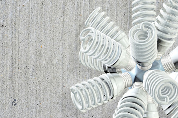 Energiesparlampen - 3d Render