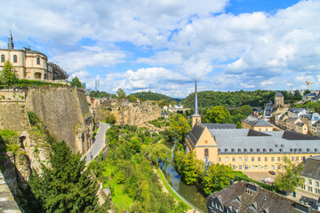 A panorama of a Luxembourg