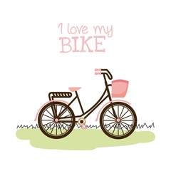 Fototapeta na wymiar bicycle design