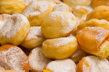 Krafen with cream