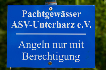 Pachtgewässer Angelverband