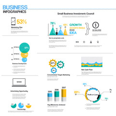 Big set of infographic elements