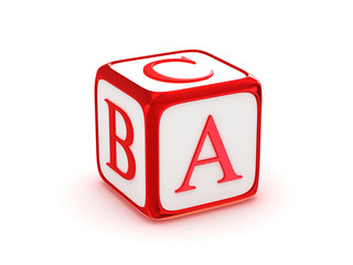 ABC alphabet.