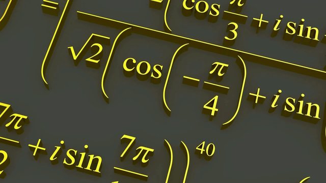 Mathematical formulas. 3d