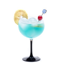 Coco blue cocktail