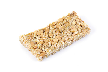 Thai dessert made of rice, nut, sesame-seeds and sugar