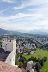 Fototapeta na wymiar Hohensalzburg castle