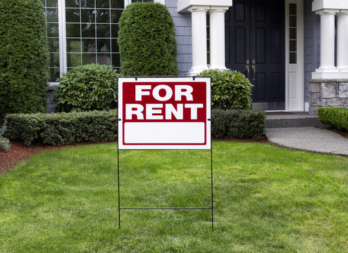 Home for Rent during real estate market boom in Pacific Northwest of US 